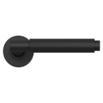 Fuller and Forge Orta Matt Black Fluted Lever