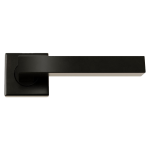 Burford Matt Black Fire Rated Lever